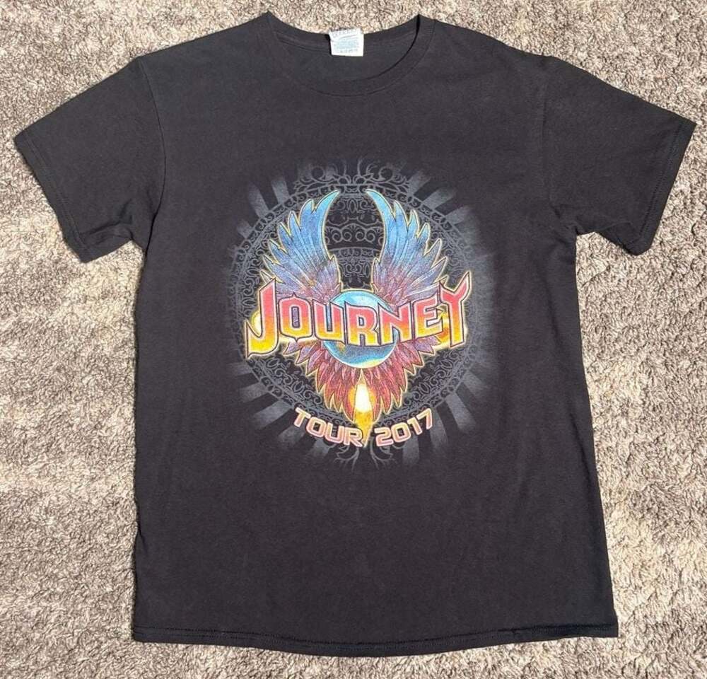 Journey 2017 Tour Concert T-Shirt with Asia Special Guest‎